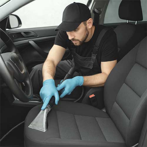 Bilsæde rensning, bilrens