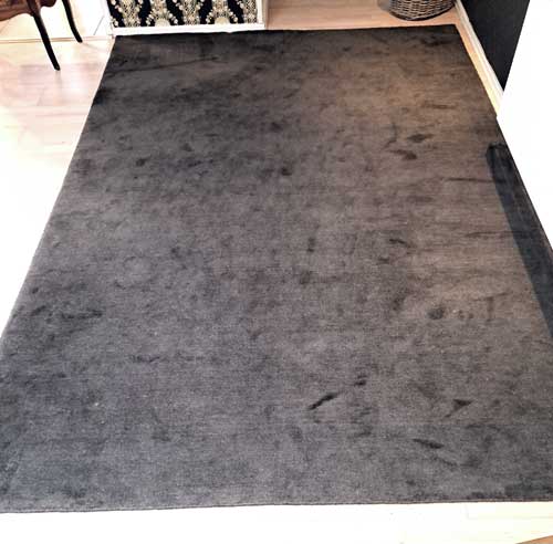 Tæpperens -før rens